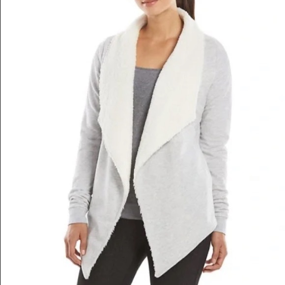GAIAM Jackets & Blazers - Gaiam Compass Sherpa Lined Open Front Cardigan